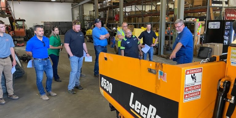 RMS-Sales-Team-Participates-in-Training-for-New-LeeBoy-8530-Asphalt-Paver-RMS-Rentals