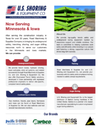 US Shoring Flyer - RMS Rentals